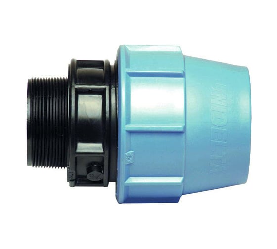 Муфта обжим-Н для труб UNIDELTA ПНД 25х3/4" 1035025003045