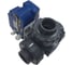 Трехходовой ПВХ шаровый кран TECHNO 3050PVC-NP50DF230V DN50, с электроприводом 50Нм, 230В, управление открыто/закрыто 673501 2