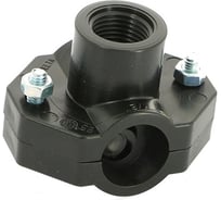 Врезка монтажная зажим-В для труб ПНД (25х1/2") UNIDELTA 1019025002180