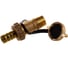 Сливной шаровой кран Tiemme Boiler НН, 1/2", со штуцером, черный флажок 2950001 1