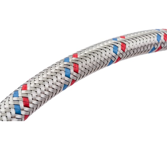 Гибкая подводка для воды (80 см; 1/2"; гайка-штуцер) VALTEC VTf.002.IS.0404080