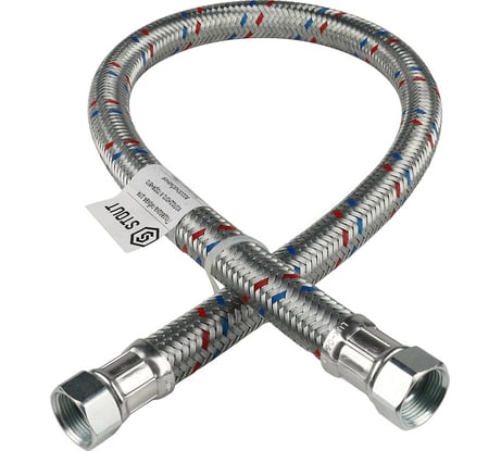 Гибкая подводка для воды  (ВР 3/4хВР 3/4; 1000 мм) STOUT SHF-0310-182020 RG008S8TKGALIG