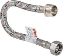 Гибкая подводка для воды (100 см; 1/2"; гайка-штуцер) VALTEC VTf.002.IS.0404100