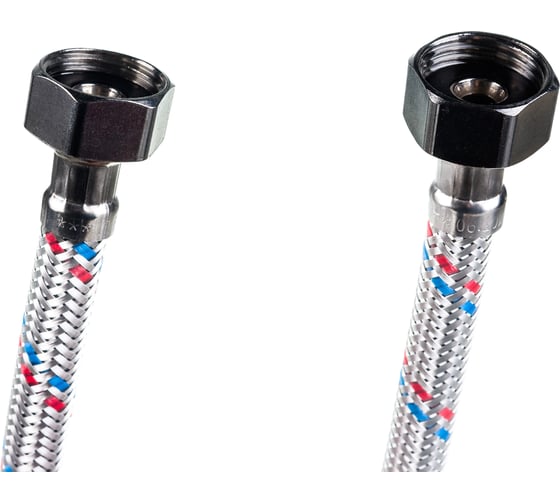 Гибкая подводка для воды (40 см; 1/2"; гайка-гайка) VALTEC VTf.001.IS.0404040