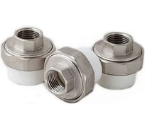 Разборное соединение Восток полипропиленовое, с внутренней резьбой, PP-R, 32х1, 10 шт VSSRF321w