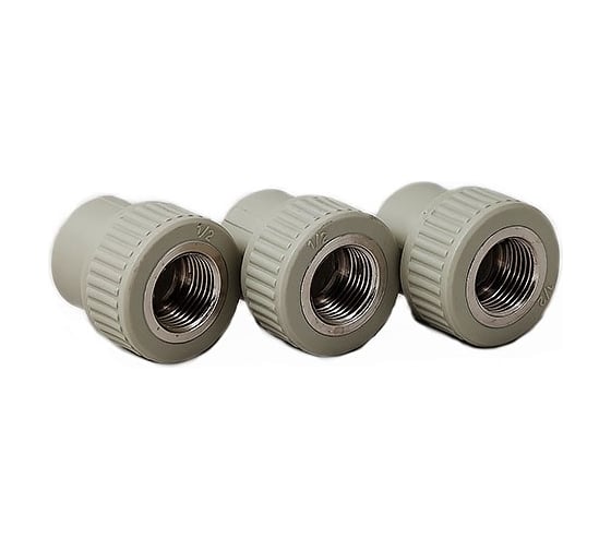Муфта Восток полипропиленовая, с внутренней резьбой PP-R, 20x1/2, 20 шт VSMF2012w