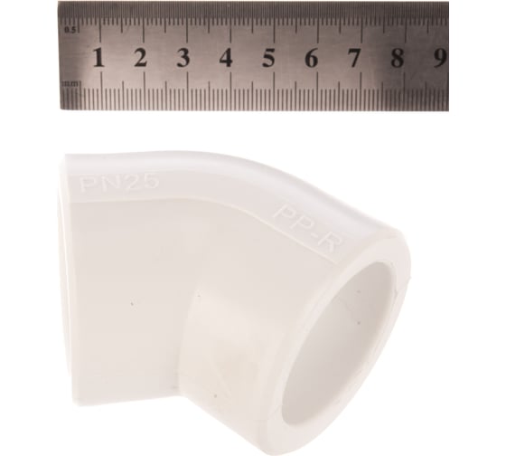 Уголок Восток полипропиленовый, PP-R, 40x45 , 10 шт VSUG4045w