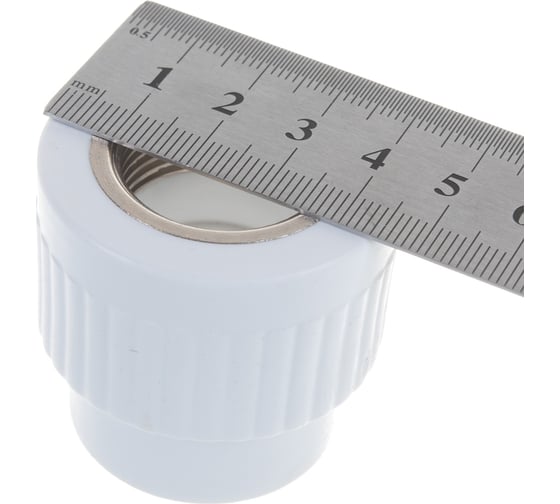 Муфта Восток полипропиленовая, с внутренней резьбой PP-R, 25x3/4, 20 шт VSMF2534w
