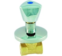 Встраиваемый кран Tiemme с рукояткой и розеткой, ВВ, 1/2" 2950134