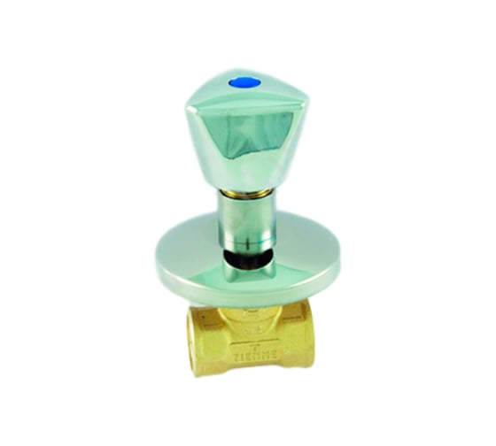 Встраиваемый кран Tiemme с рукояткой и розеткой, ВВ, 1/2" 2950134