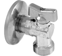 Кран для стиральных машин Tiemme с розеткой, 1/2"х3/4", хром 2950003