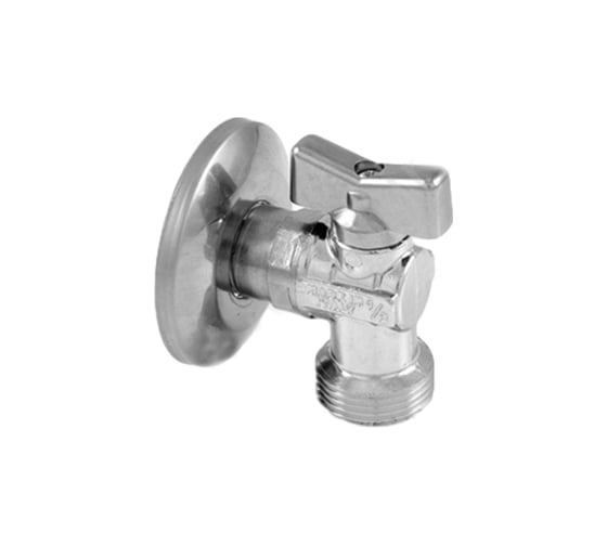 Кран для стиральных машин Tiemme с розеткой, 1/2"х3/4", хром 2950003