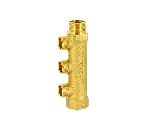 Коллектор Tiemme НВ, 3/4", 3 выхода, 1/2", Н 36 мм 1910002