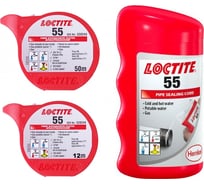 Герметизирующая нить для газа и питьевой воды 160 м Loctite 55 2057362