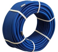 Труба в гофре КОНТУР PEXa-EVOH D20x2,8 G-RAY OXY синяя, 100м 060500020002