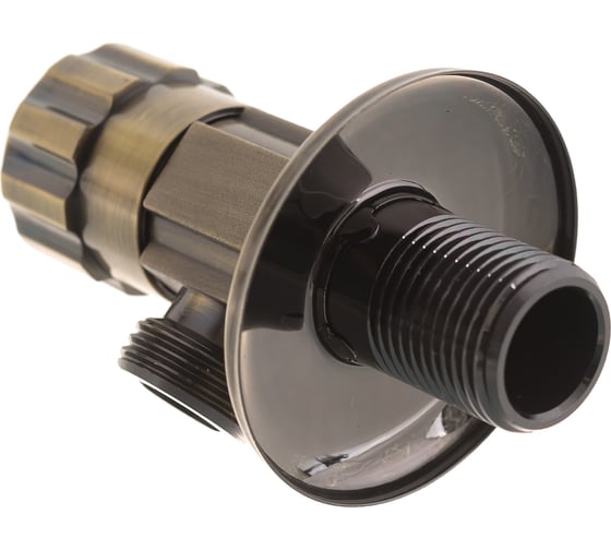 Угловой кран Veragio Sbortis 1/2", с отражателем, бронза VR.SBR-8223.BR