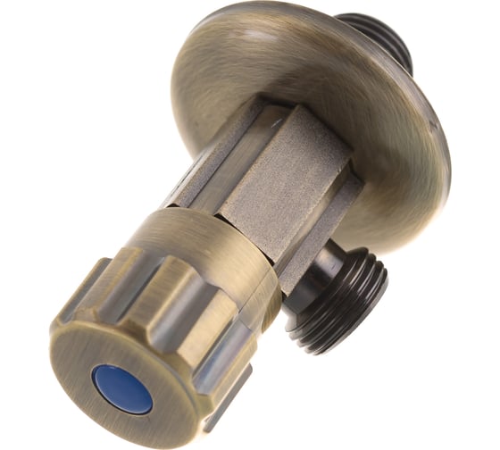 Угловой кран Veragio Sbortis 1/2", с отражателем, бронза VR.SBR-8223.BR