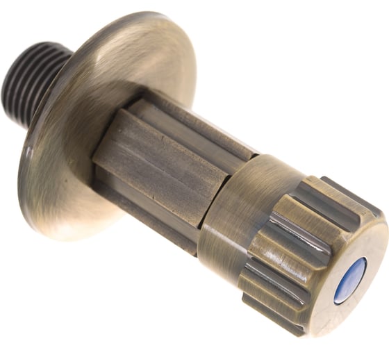 Угловой кран Veragio Sbortis 1/2", с отражателем, бронза VR.SBR-8223.BR