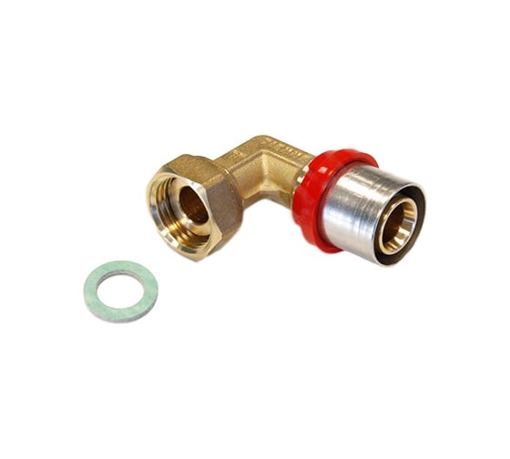 Угол пресс-В с накидной гайкой TIEMME 3/4"х20 мм 1650178