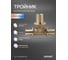 Тройник аксиальный SANEXT 40х32х32мм 4653 2