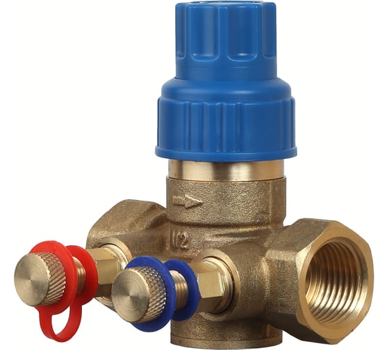 Ручной балансировочный клапан SANEXT STP U Ду 15-L, ВР 1/2" 6500-1