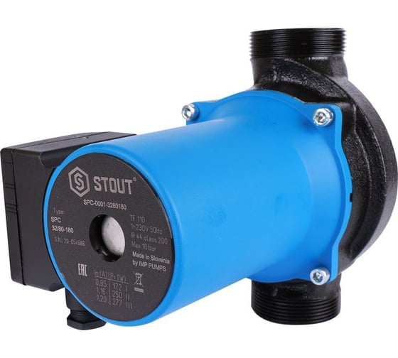 Циркуляционный насос STOUT 32/80-180 SPC-0001-3280180 1