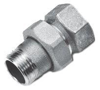 Прямой сгон Tiemme американка НВ, с прокладкой O-ring, 3/4"x3/4" 1500076