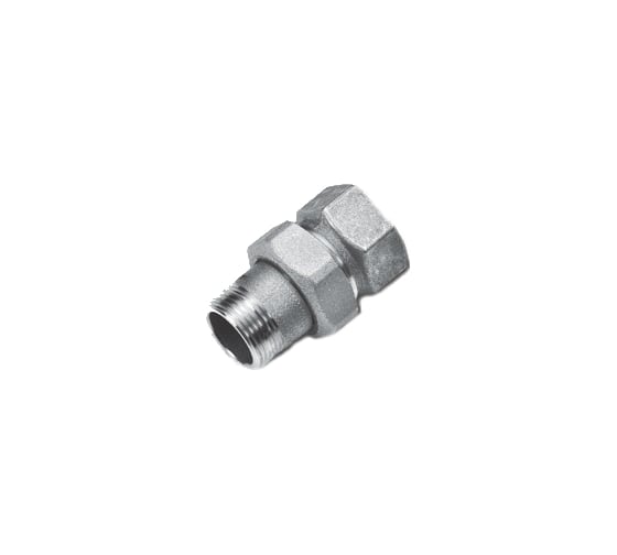 Прямой сгон Tiemme американка НВ, с прокладкой O-ring, 3/4"x3/4" 1500076