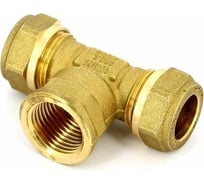 Обжимной тройник Tiemme В, 22х3/4"х22 1000066