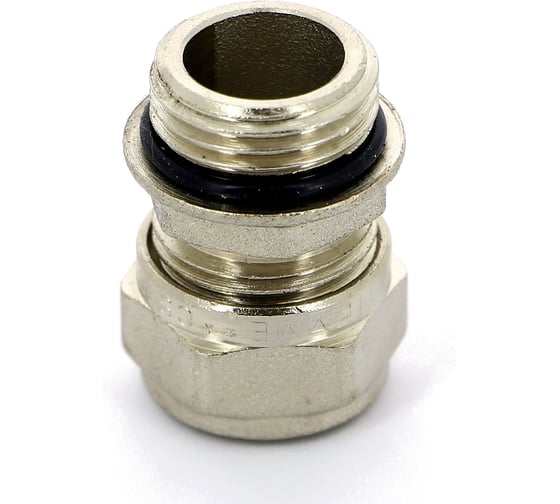 Муфта обжим Tiemme O-ring Н 16х1/2', никелированная 1600022