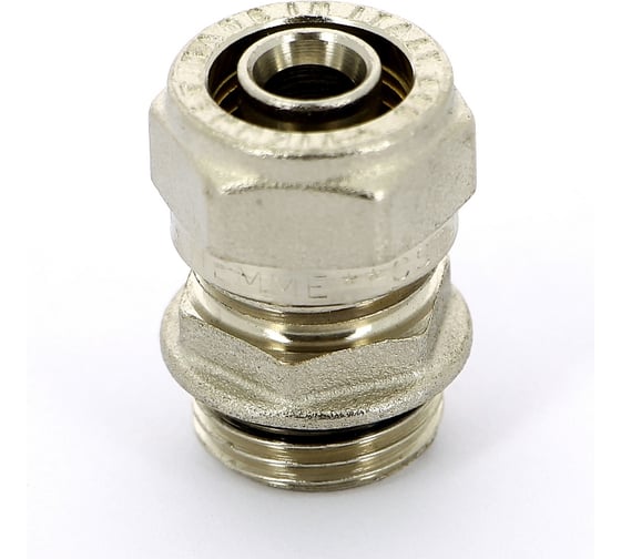Муфта обжим Tiemme O-ring Н 16х1/2', никелированная 1600022