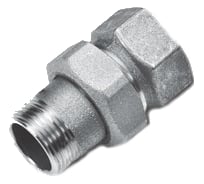Прямой сгон Tiemme американка НВ, с прокладкой O-ring, 1"x1" 1500095