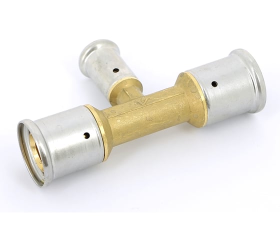 Тройник пресс Henco 26х16х26 мм 10P-261626