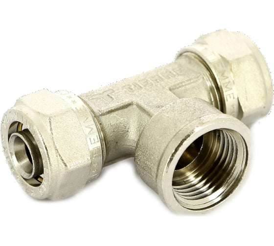 Обжимной тройник Tiemme В, 16x1/2"х16 1600018