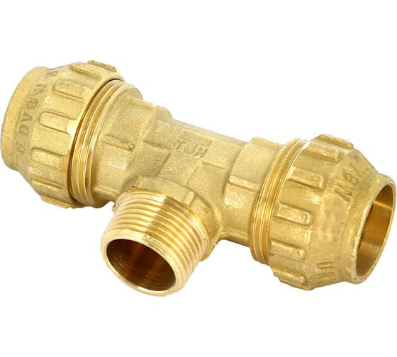 Обжимной тройник Tiemme Н, 40х1 1/4"х40 3400075 1