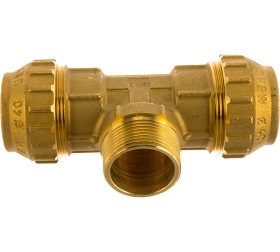 Обжимной тройник Tiemme Н, 40х1 1/4"х40 3400075