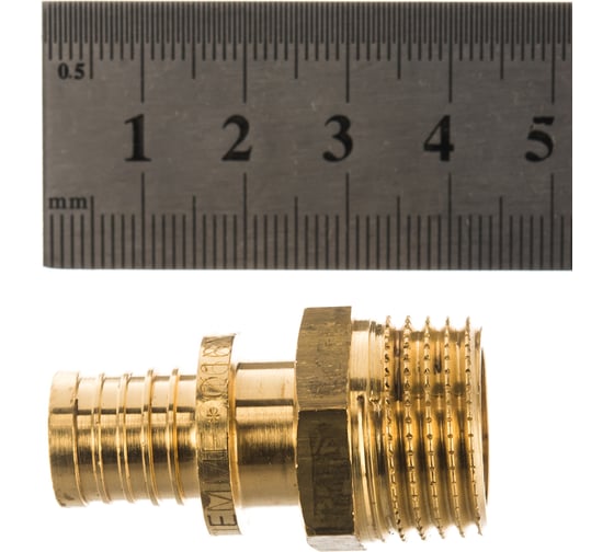 Соединительный переходник Tiemme Н, 16 2.2 х1/2" 1710005