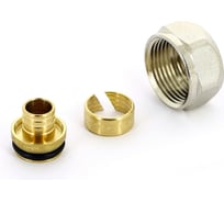 Соединитель для PEX трубы TIEMME обжим, евроконус 16(2.2)х3/4"EK 1440047