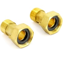 Разъемные соединения для водосчетчиков TIEMME пломбируемые, 1"х3/4", комплект 2 шт 1500042