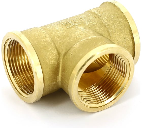Тройник Tiemme В, 3/4"x1/2"x3/4" 1500049 1
