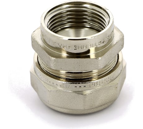 Муфта обжим Tiemme В 32х1', никелированная 1600039