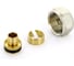 Соединитель для PEX трубы TIEMME обжим, евроконус, 20(2.8)х3/4"ЕК 1440056 1