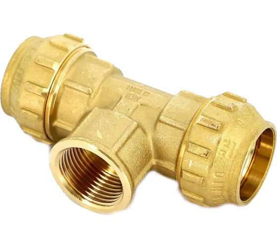 Обжимной тройник Tiemme В, 25х3/4"х25 3400030