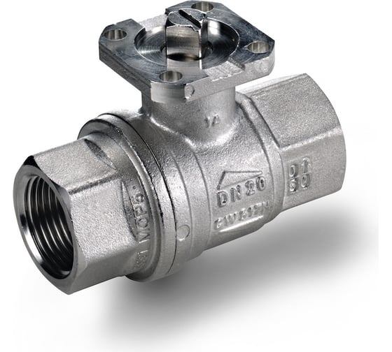 Шаровой кран RUB 3/4 DN20 PN40, ВР-ВР, серия TORINO S.64, усиленный, под привод S64E00