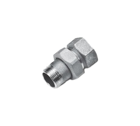 Прямой сгон Tiemme американка НВ, с прокладкой O-ring, 1/2"x1/2" 1500073