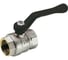 Шаровой кран Tiemme Scirocco ВВ, 3/4", черный рычаг 2310147 1
