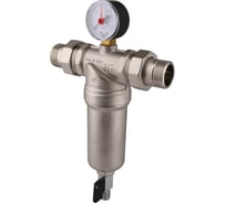 Промывной фильтр Tiemme с манометром, с разъемными соединениями 3130009