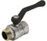 Шаровой кран Tiemme Scirocco НВ, 3/4", черный рычаг 2310156 1