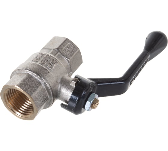 Шаровой кран Tiemme Scirocco ВВ, 1/2", черный рычаг 2310146