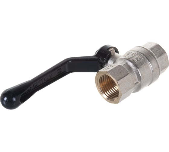 Шаровой кран Tiemme Scirocco ВВ, 1/2", черный рычаг 2310146
